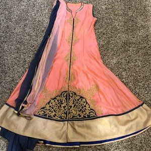 Indian Gown Outfit - Churidar